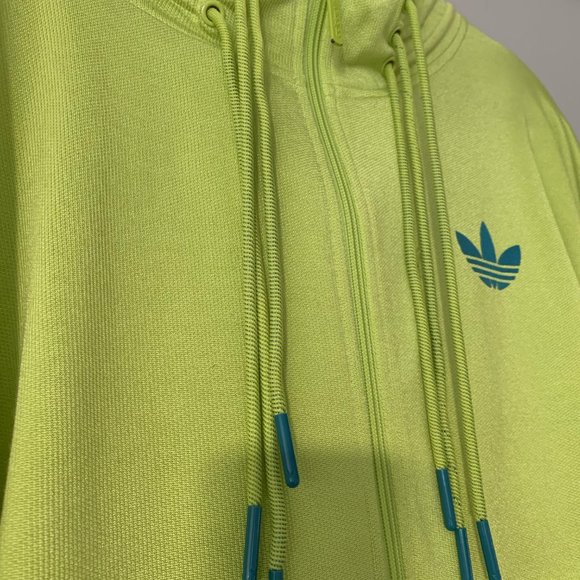 ADIDAS ORIGINALS TRIPLE STRING NEON HOODIE - Picture 9 of 10